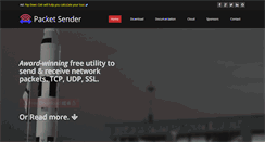 Desktop Screenshot of packetsender.com